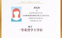 榮譽學士學位
