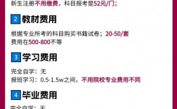 自考費用高嗎