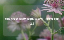 如何在免費視頻教程中自學成為一名優(yōu)秀的電工？