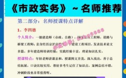 一建市政實務哪個老師講的好