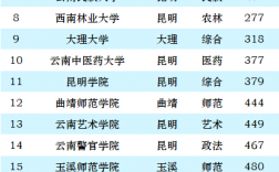 云南大學(xué)排名(云南最好的10所大學(xué))