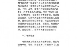 安徽公務員考試內容有哪些？