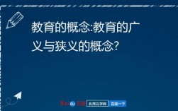 廣義的教育是指什么(包括哪三類)