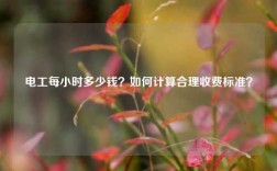 電工每小時(shí)多少錢(qián)？如何計(jì)算合理收費(fèi)標(biāo)準(zhǔn)？