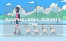黑龍江專升本什么時(shí)候出分，黑龍江專升本考試分?jǐn)?shù)