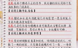 萬能開頭結(jié)尾摘抄大全高中
