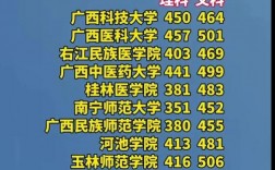 二本錄取(二本大學及錄取分數線)