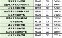 公辦大專學校排名及分數線