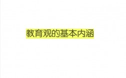 教育觀是什么的基本要求