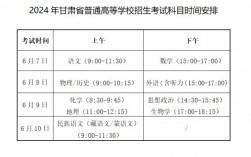 甘肅省高考分數什么時候出