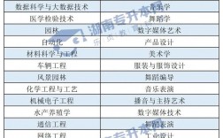 湖南可以專升本的學校有哪些