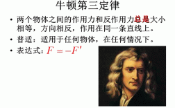 牛頓第三定律是什么(牛頓有幾個定律)
