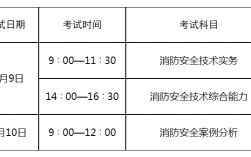 2024年消防工程師報名時間
