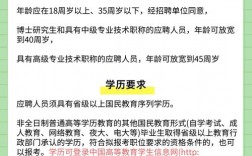 報考事業單位需要什么條件和學歷