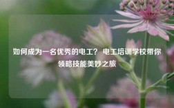 如何成為一名優秀的電工？ 電工培訓學校帶你領略技能美妙之旅