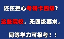 考研復試撒謊過四級嗎(想考研但是四級沒過)