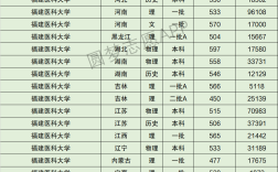 2024年福建醫科大學全國排名