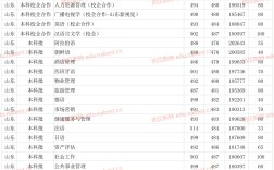 山東青年政治學(xué)院分?jǐn)?shù)線