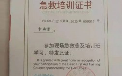 急救證怎么考