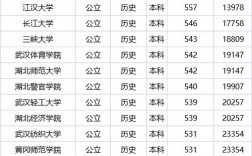 湖北二本大學(xué)排名及分?jǐn)?shù)線(二本線最低的公辦大學(xué))