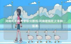 河南歷年高考錄取分?jǐn)?shù)線(河南提前批次錄取一覽表)