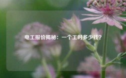 電工報價揭秘：一個工時多少錢？