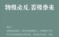 物極必反什么意思