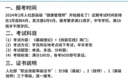 健康管理師報考條件2024最新規定