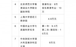 長春大學中外合作辦學專業(yè)學費