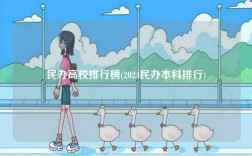 民辦高校排行榜(2024民辦本科排行)
