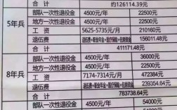 退伍費(2024年退伍費標準)