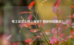 電工證怎么網(wǎng)上報名？教你輕松搞定！