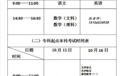 成考考試時(shí)間