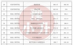2024單招學校及分數線