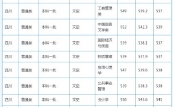 西南科技大學美術錄取分數線