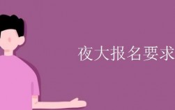 夜大是什么意思啊