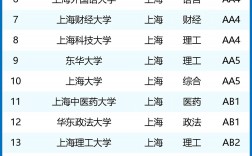 上海的大學排名(二十所好大學)
