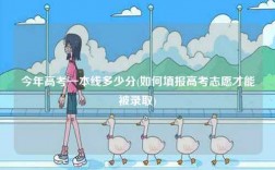 今年高考一本線多少分(如何填報高考志愿才能被錄取)