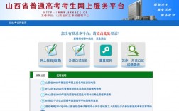 山西高考招生網入口登錄