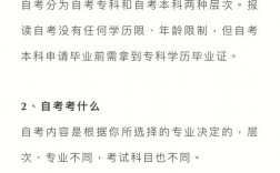 自考本科報名條件有什么限制