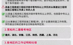 二建報考要求