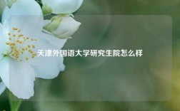 天津外國語大學研究生院怎么樣