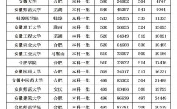 2024年安徽大學專業(yè)分數(shù)線