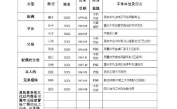 社會主要關(guān)系怎么填寫(一般填幾個)