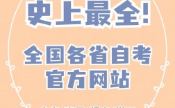 自考教育考試院網站官網
