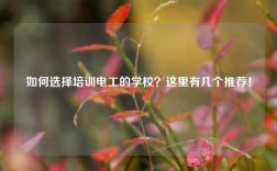 如何選擇培訓(xùn)電工的學(xué)校？這里有幾個推薦！