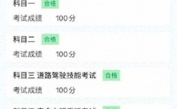 科目一及格分數線