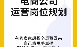 電商公司怎么運營的