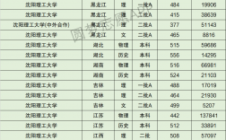 2024年沈陽理工大學排名