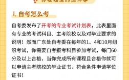 自考要怎么讀